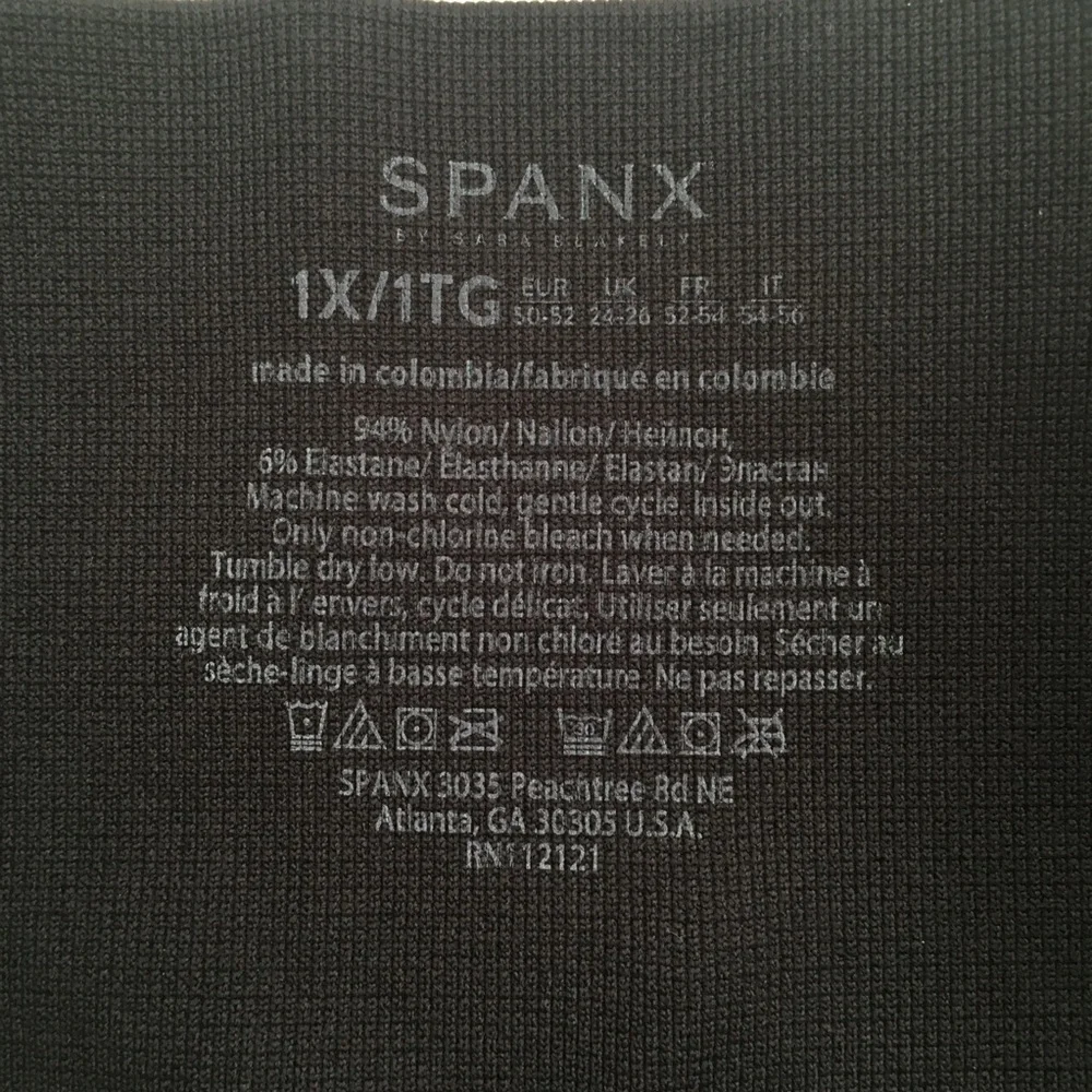 Spanx Look at Me Now Cropped Seamless Leggings Size 1X